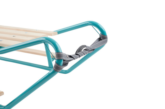 Sanki DUO-MAX duże sanki z podnóżkami