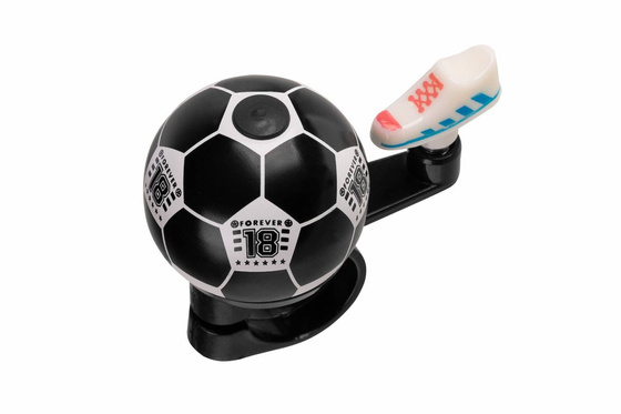 Dzwonek do roweru dziecięcego z piłką.