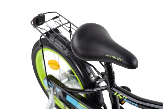 Rower chłopięcy 16" czarny