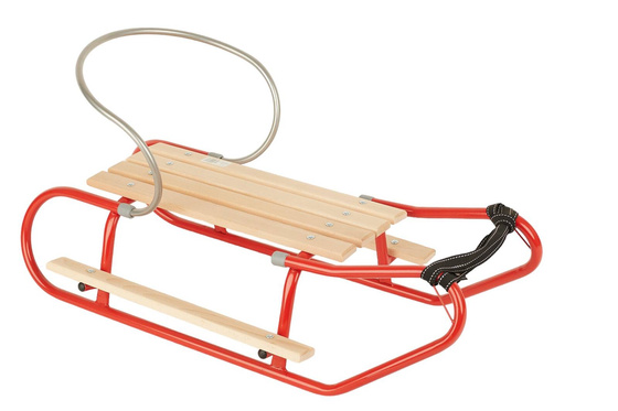 Sanki z podnóżkami i oparciem+materacyk