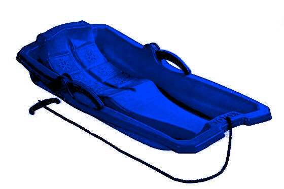 Sanki plastikowe z hamulcami