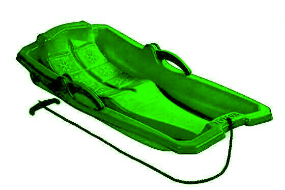 Sanki plastikowe z hamulcami