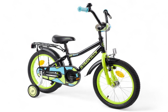 Rower chłopięcy 16" czarny