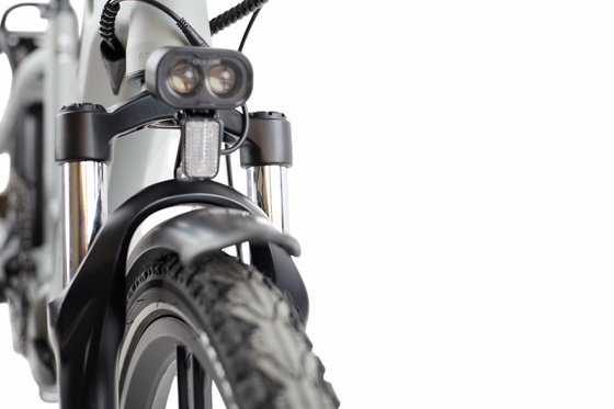 Rower 20" elektryczny aluminiowy składany