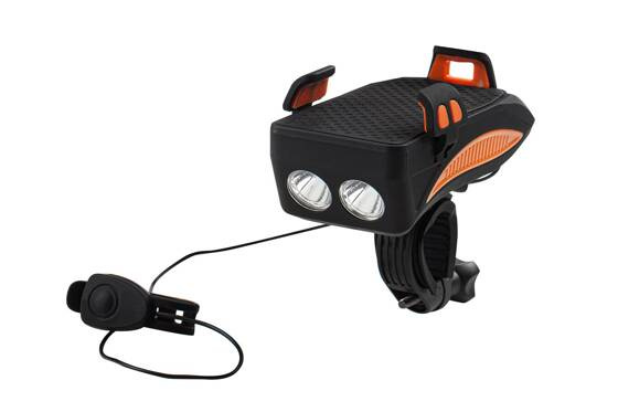 Oświetlenie rowerowe LED przednie 400Lm AS8888