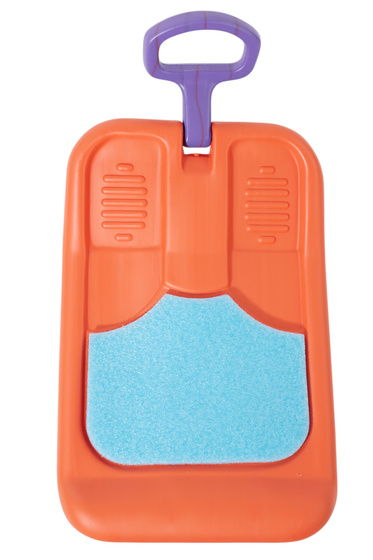 Zjazd z pianką i rączką