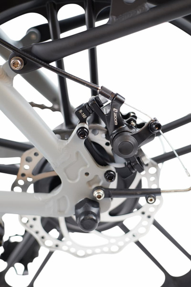 Rower 20" elektryczny aluminiowy składany