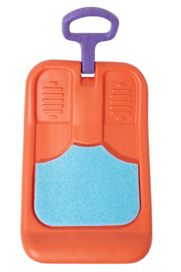 Zjazd z pianką i rączką