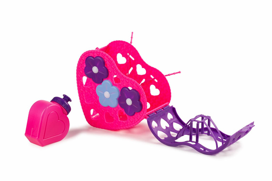 Koszyk na kierownicę do roweru dziecięcego z bidonem