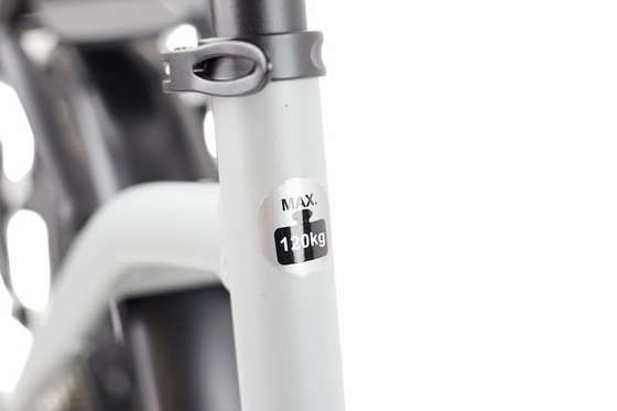 Rower 20" elektryczny aluminiowy składany