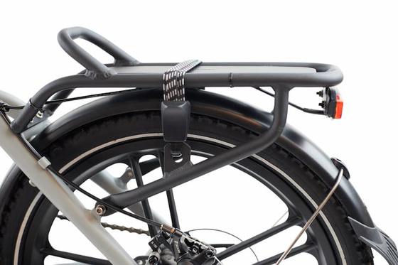 Rower 20" elektryczny aluminiowy składany