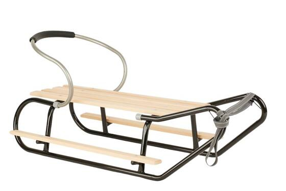 Sanki DUO-MAX duże sanki z podnóżkami