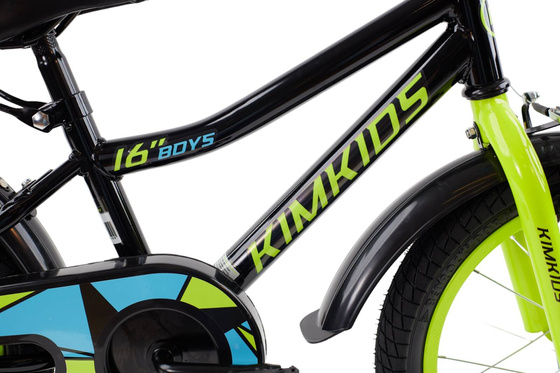 Rower chłopięcy 16" czarny