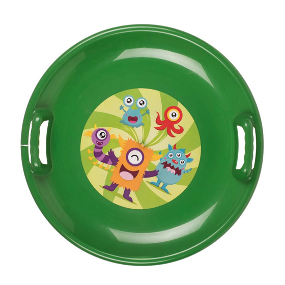 Talerz zjazdowy - okrągły z uchwytami